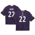 Toddler Nike Baltimore Ravens Derrick Henry Purple Team Game NFL Jersey