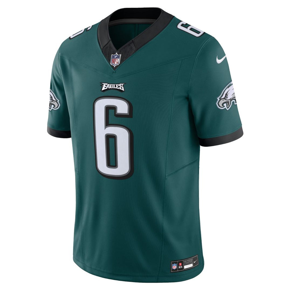 Men's Nike Philadelphia Eagles DeVonta Smith Black Vapor F.U.S.E. Limited NFL Jersey