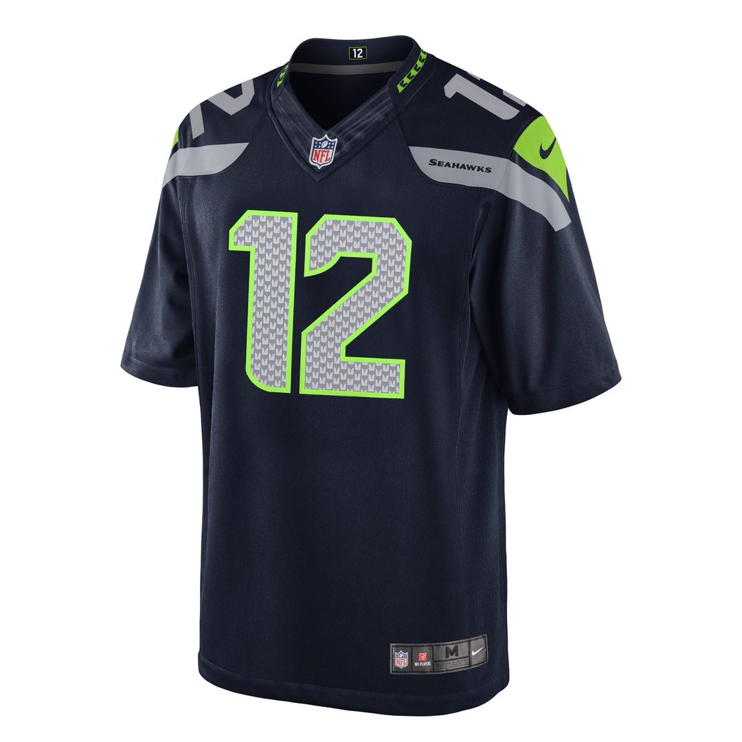 Youth Nike Seattle Seahawks 12th Fan College Navy Game NFL Jersey