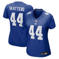 Women's Nike New York Giants Cam Skattebo Royal Team Game Player NFL Jersey