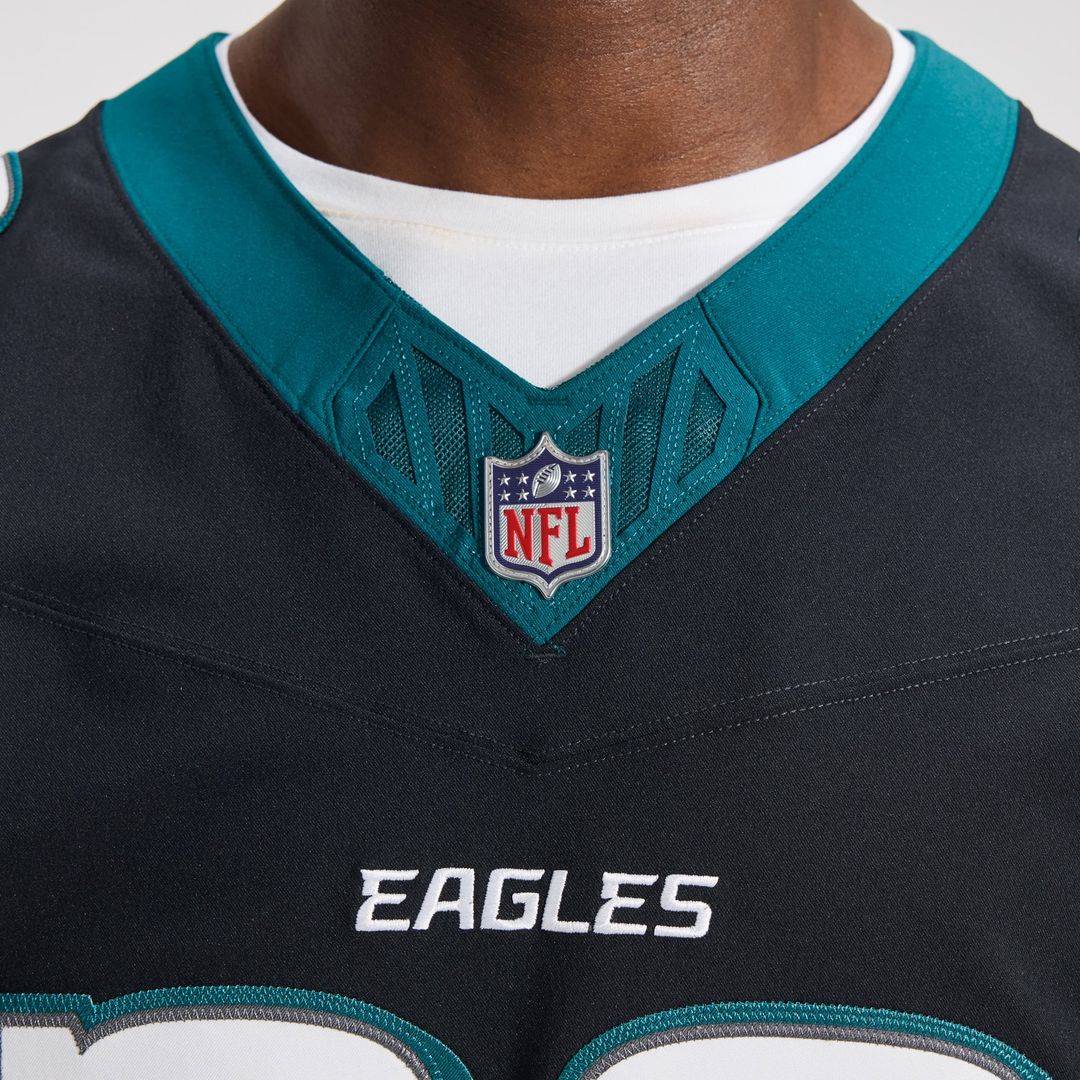 Men's Nike Philadelphia Eagles Saquon Barkley Black Alternate Vapor F.U.S.E. Elite NFL Jersey