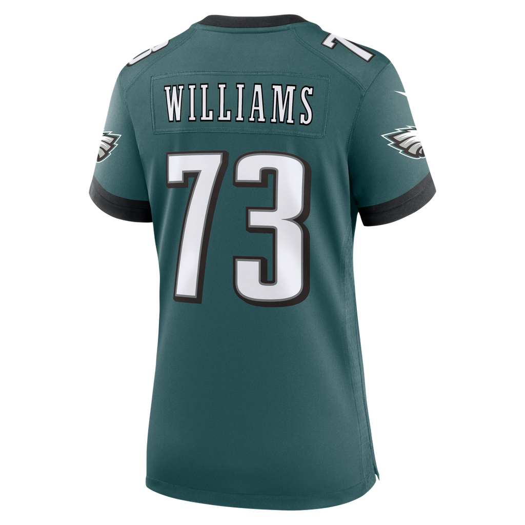 Women's Nike Philadelphia Eagles Cameron Williams Midnight Green Team Game NFL Jersey