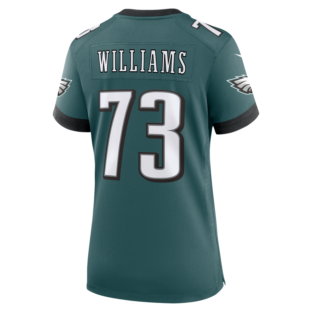Women's Nike Philadelphia Eagles Cameron Williams Midnight Green Team Game NFL Jersey