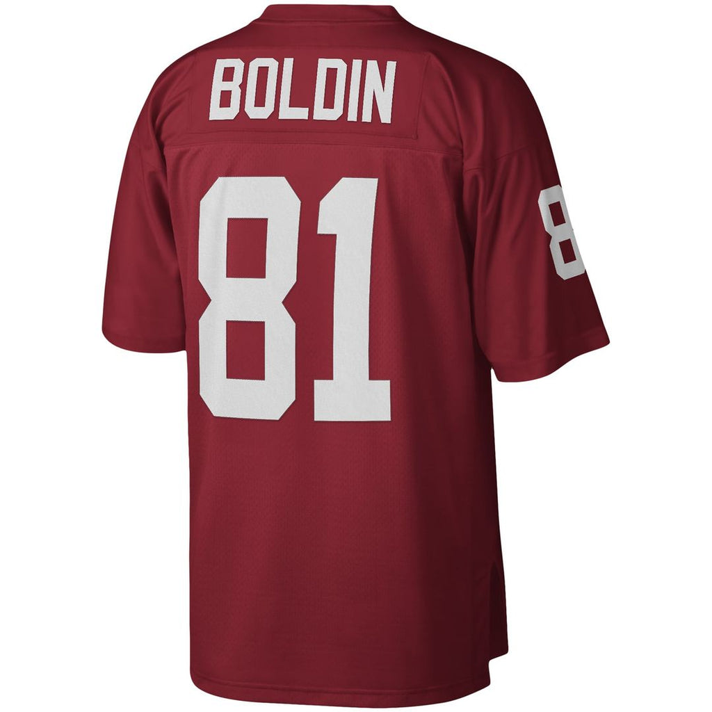 Men's Mitchell & Ness Arizona Cardinals Anquan Boldin Cardinal Legacy Replica NFL Jersey