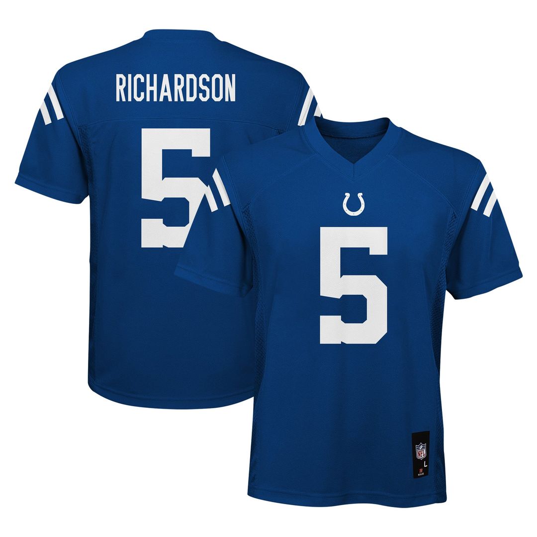 Youth Indianapolis Colts Anthony Richardson Royal Replica Player NFL Jersey