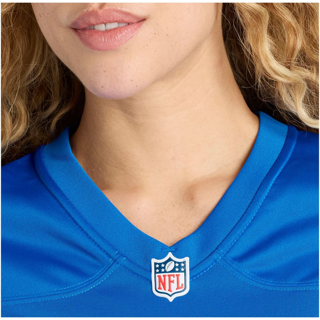 Women's Nike Detroit Lions Isaac TeSlaa Blue Game Player NFL Jersey