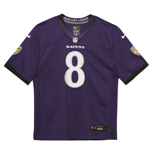 Infant Nike Baltimore Ravens Lamar Jackson Purple Team Game NFL Jersey