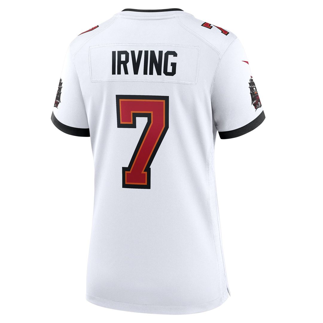 Women's Nike Tampa Bay Buccaneers Bucky Irving Pewter Alternate Game NFL Jersey