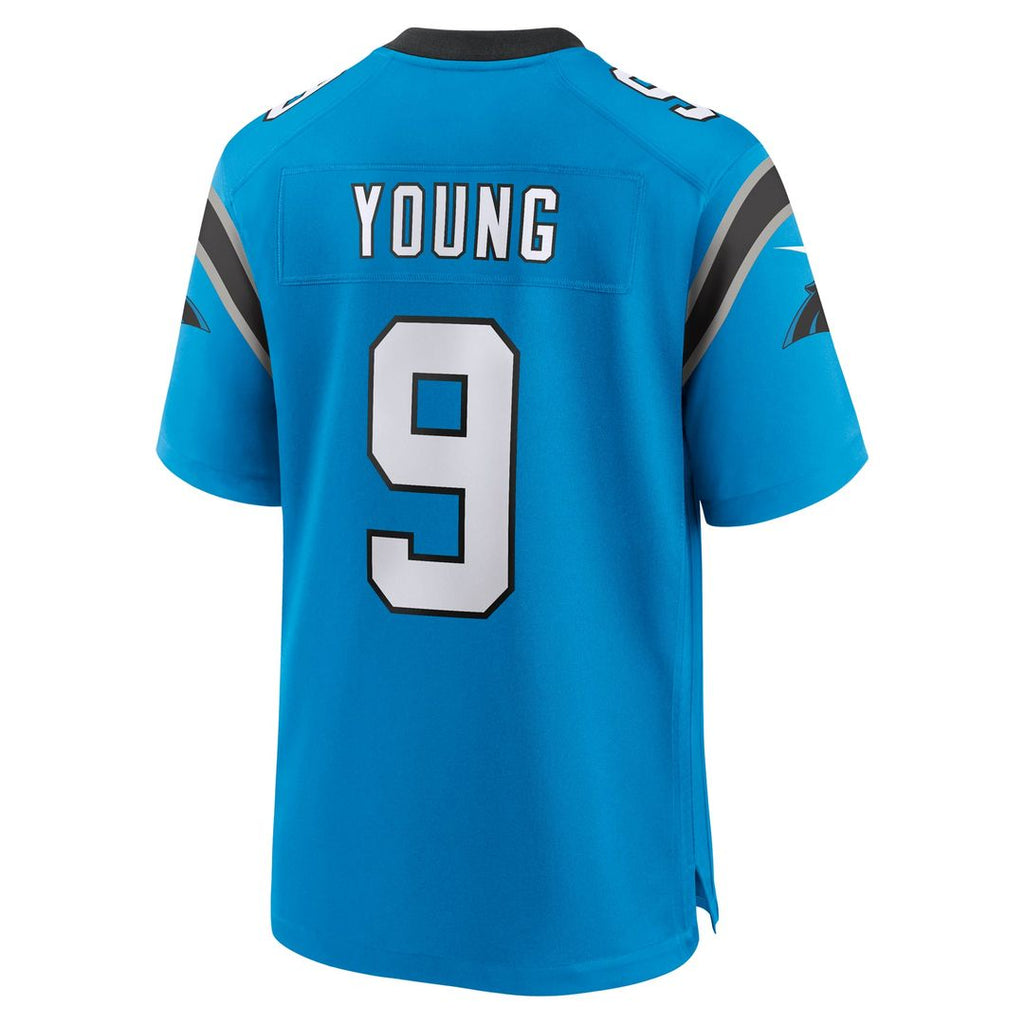 Men's Nike Carolina Panthers Bryce Young Blue Alternate Game NFL Jersey