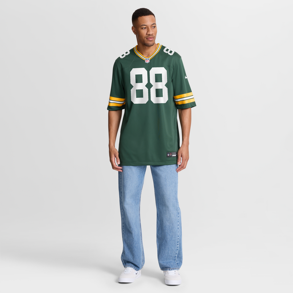 Men's Nike Green Bay Packers Luke Musgrave Green Game NFL Jersey