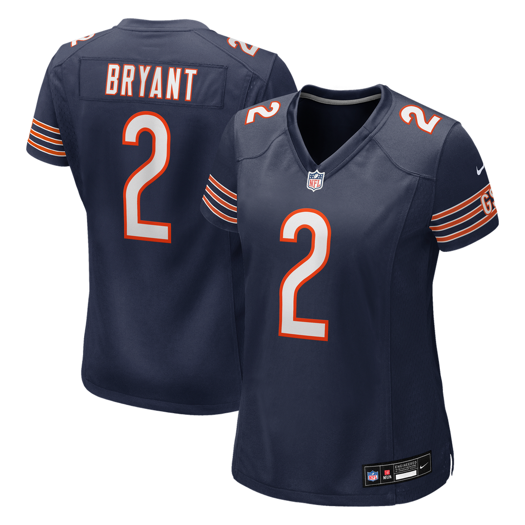 Women's Nike Chicago Bears Coby Bryant Navy Team Game NFL Jersey