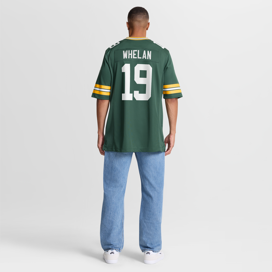 Men's Nike Green Bay Packers Daniel Whelan Green Game NFL Jersey