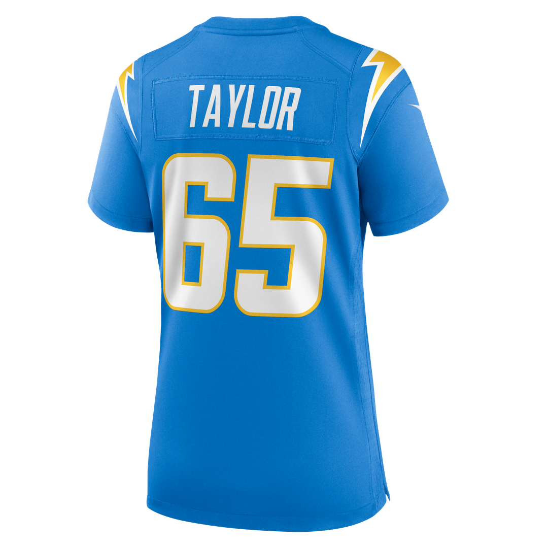 Women's Nike Los Angeles Chargers Logan Taylor Powder Blue Team Game NFL Jersey