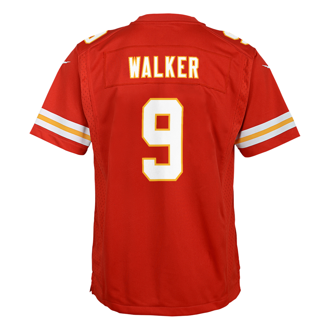 Youth Nike Kansas City Chiefs Kenneth Walker III Red Game NFL Jersey