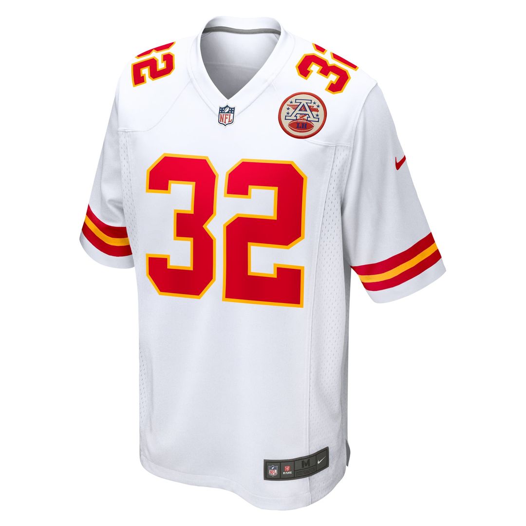 Men's Nike Kansas City Chiefs Nick Bolton White Away Game Player NFL Jersey