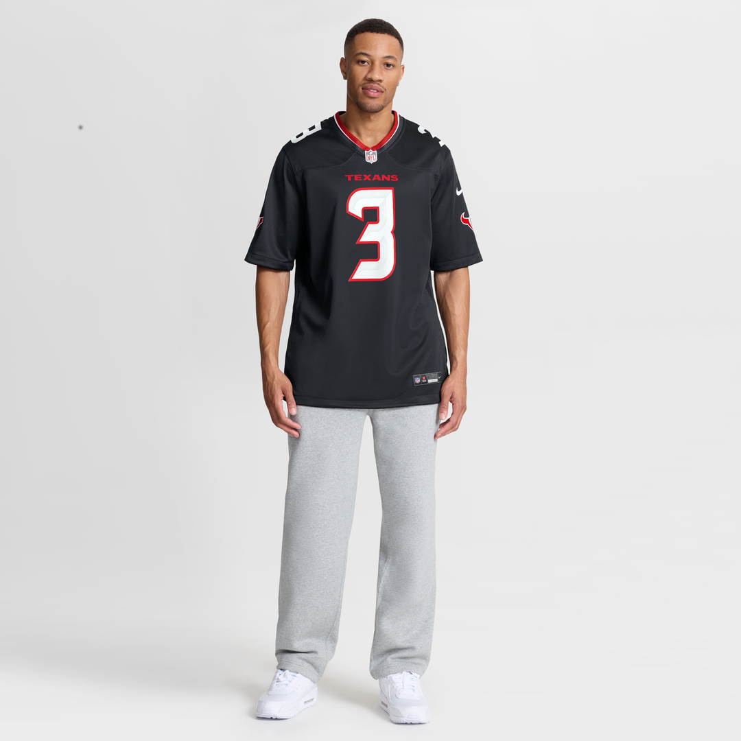 Men's Nike Houston Texans Tank Dell Navy Game NFL Jersey