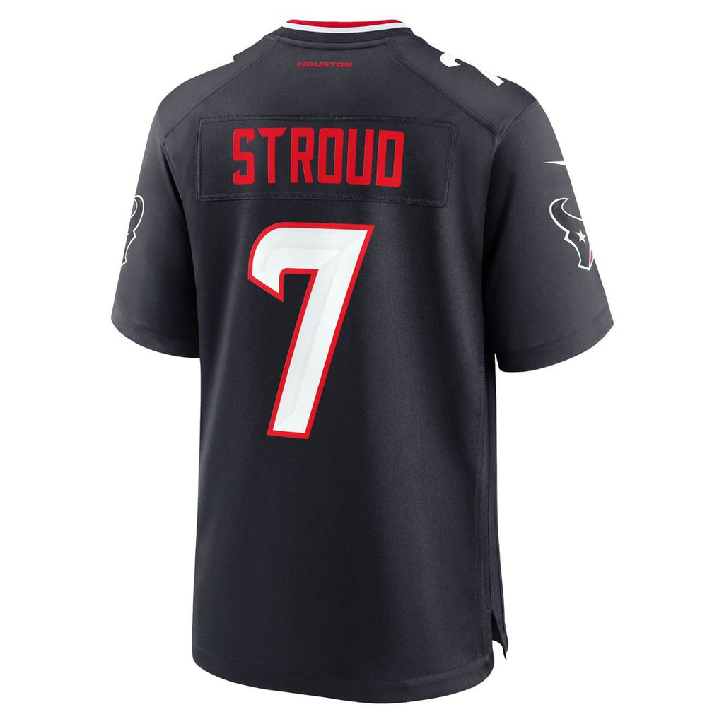 Men's Nike Houston Texans C.J. Stroud White Game NFL Jersey