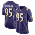 Men's Nike Baltimore Ravens Tavius Robinson Purple Team Game NFL Jersey