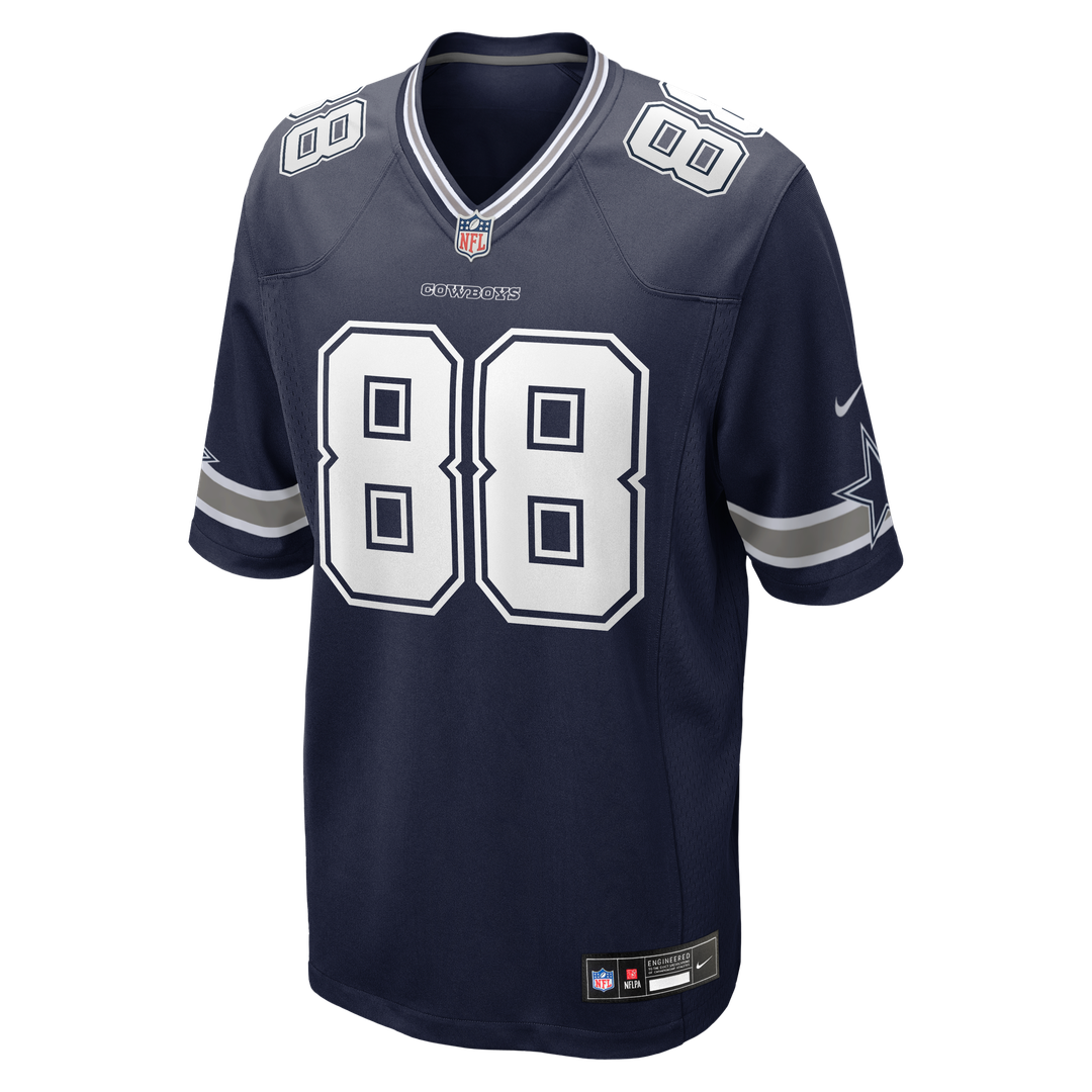 Men's Nike Dallas Cowboys CeeDee Lamb Navy Game NFL Jersey