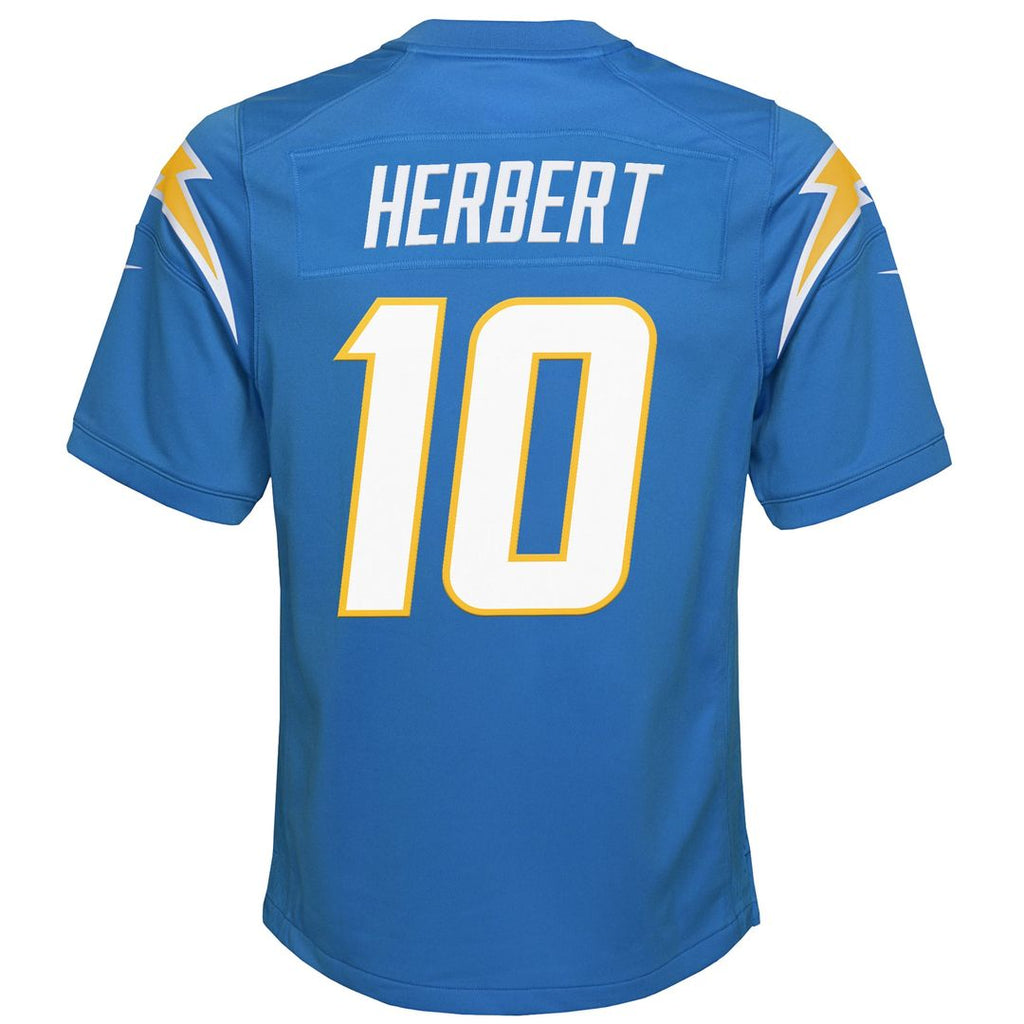 Youth Nike Los Angeles Chargers Justin Herbert Navy Game NFL Jersey