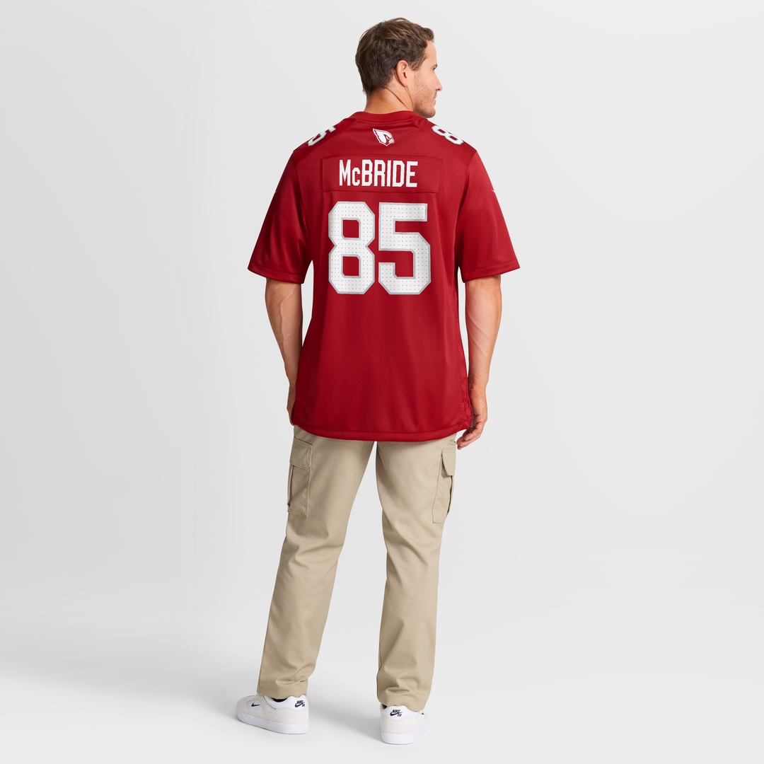 Men's Nike Arizona Cardinals Trey McBride Cardinal Game NFL Jersey