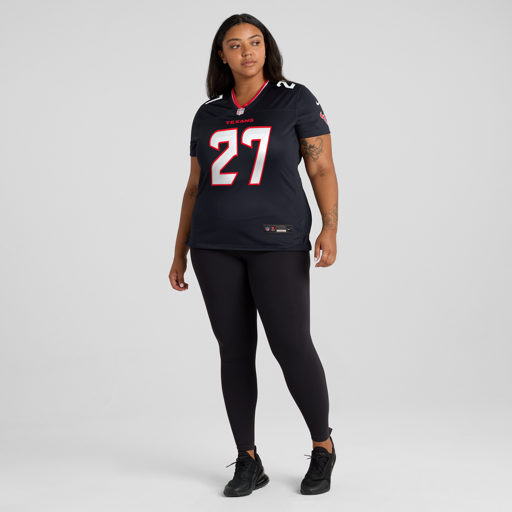 Women's Nike Houston Texans Kamari Ramsey Navy Team Game NFL Jersey