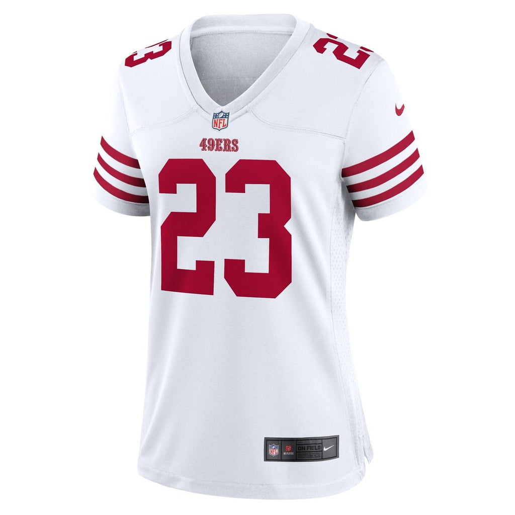 Women's Nike San Francisco 49ers Christian McCaffrey Scarlet Player NFL Jersey