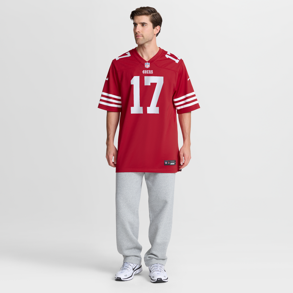 Men's Nike San Francisco 49ers Jordan Watkins Scarlet Team Game NFL Jersey