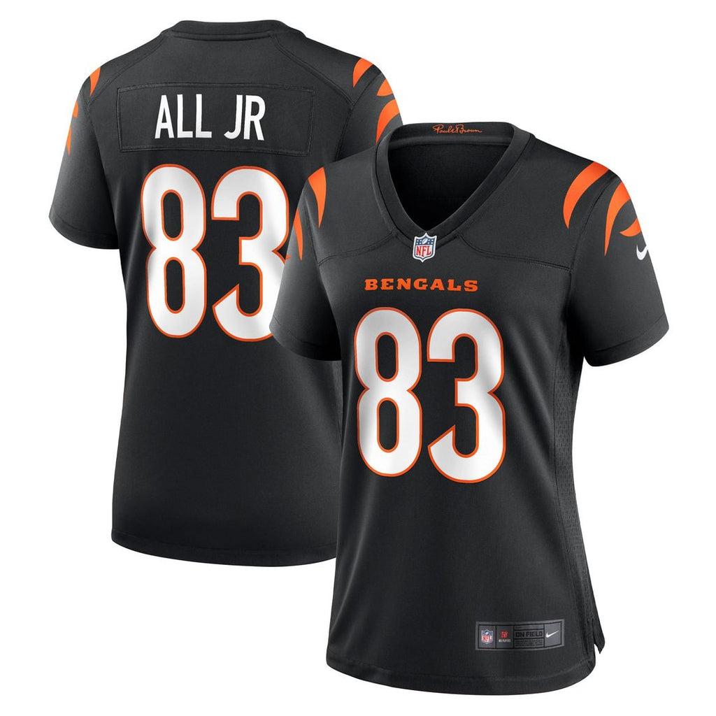 Women's Nike Cincinnati Bengals Erick All Jr. Black Team Game NFL Jersey