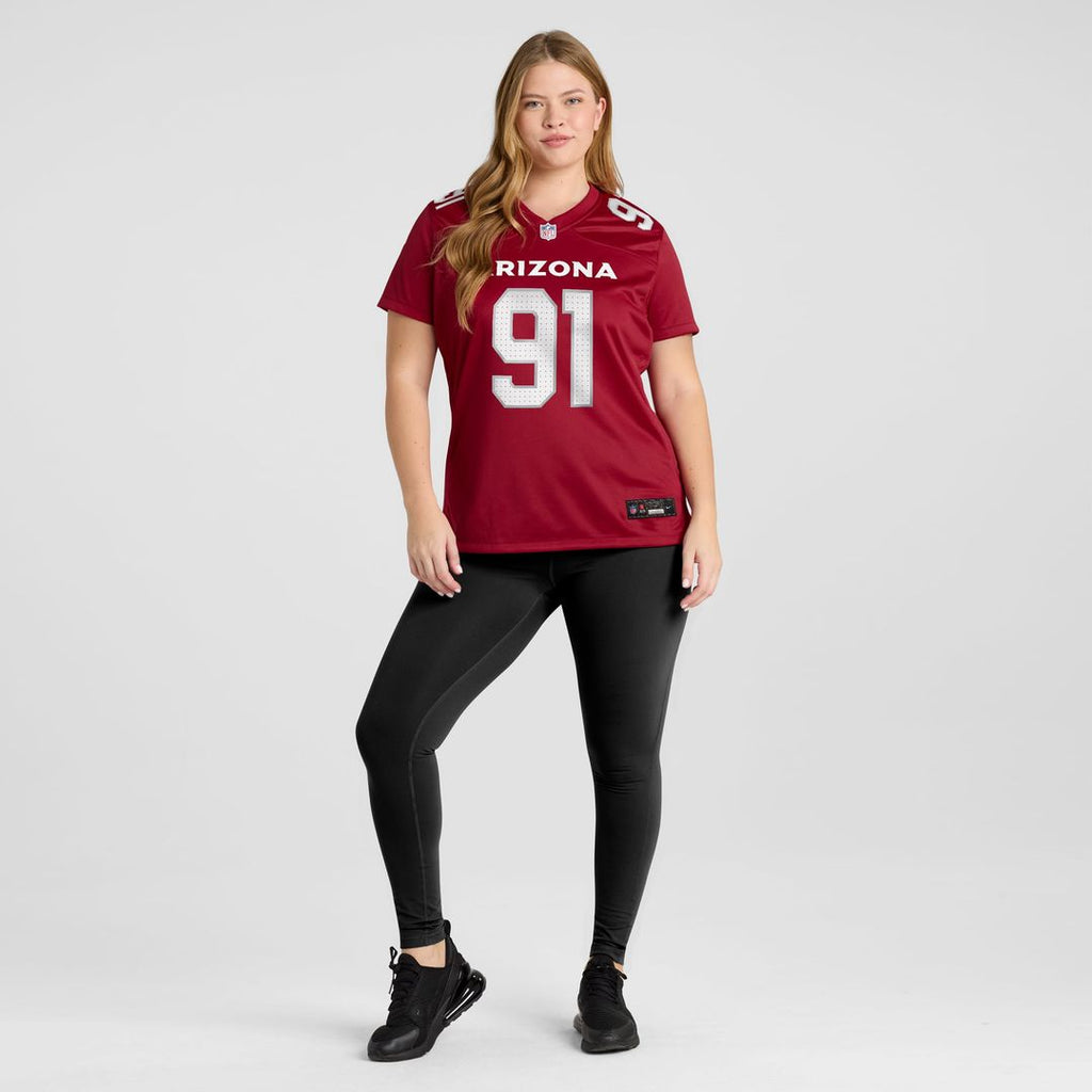 Women's Nike Arizona Cardinals L.J. Collier Cardinal Game NFL Jersey