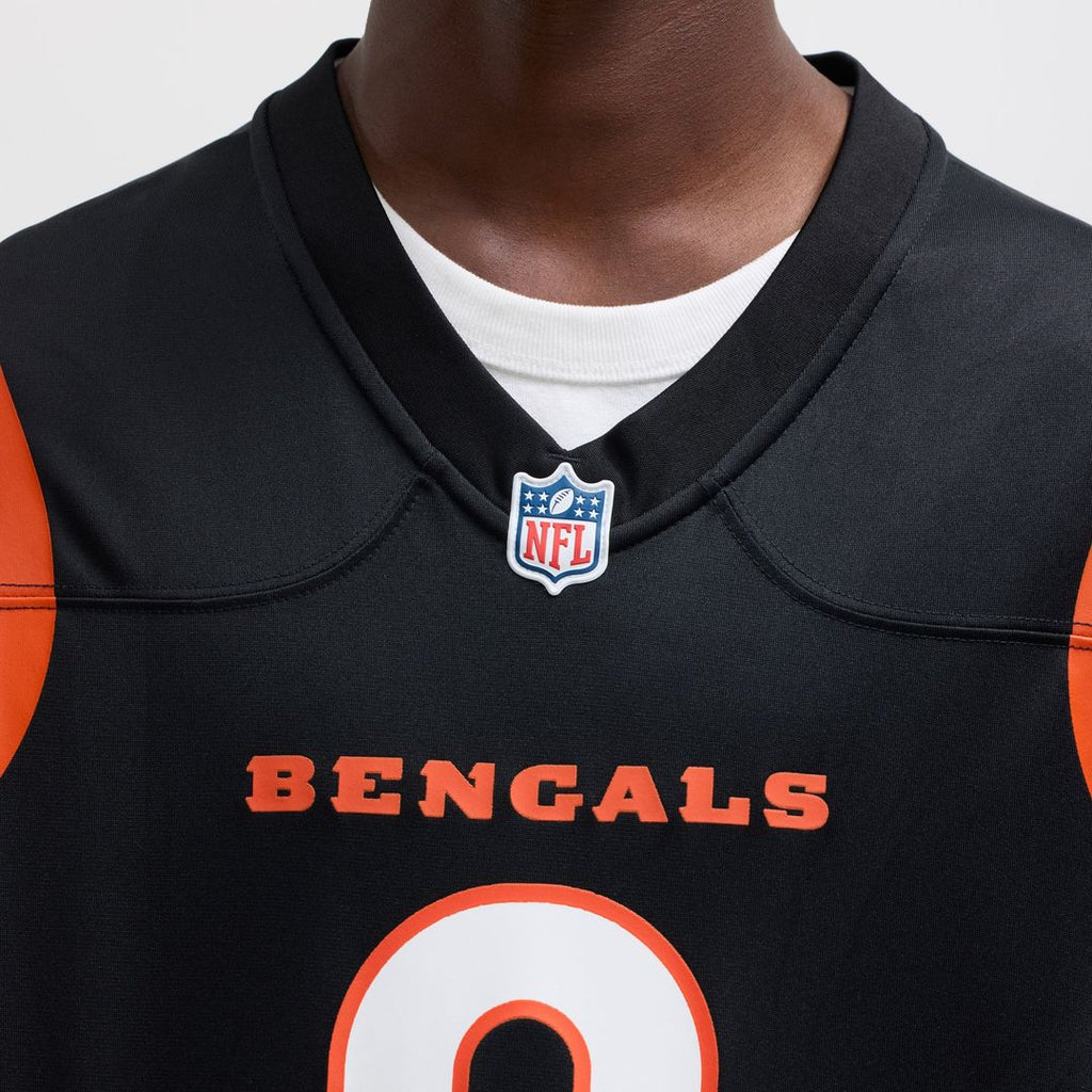 Men's Nike Cincinnati Bengals Joe Burrow Black Player Game NFL Jersey