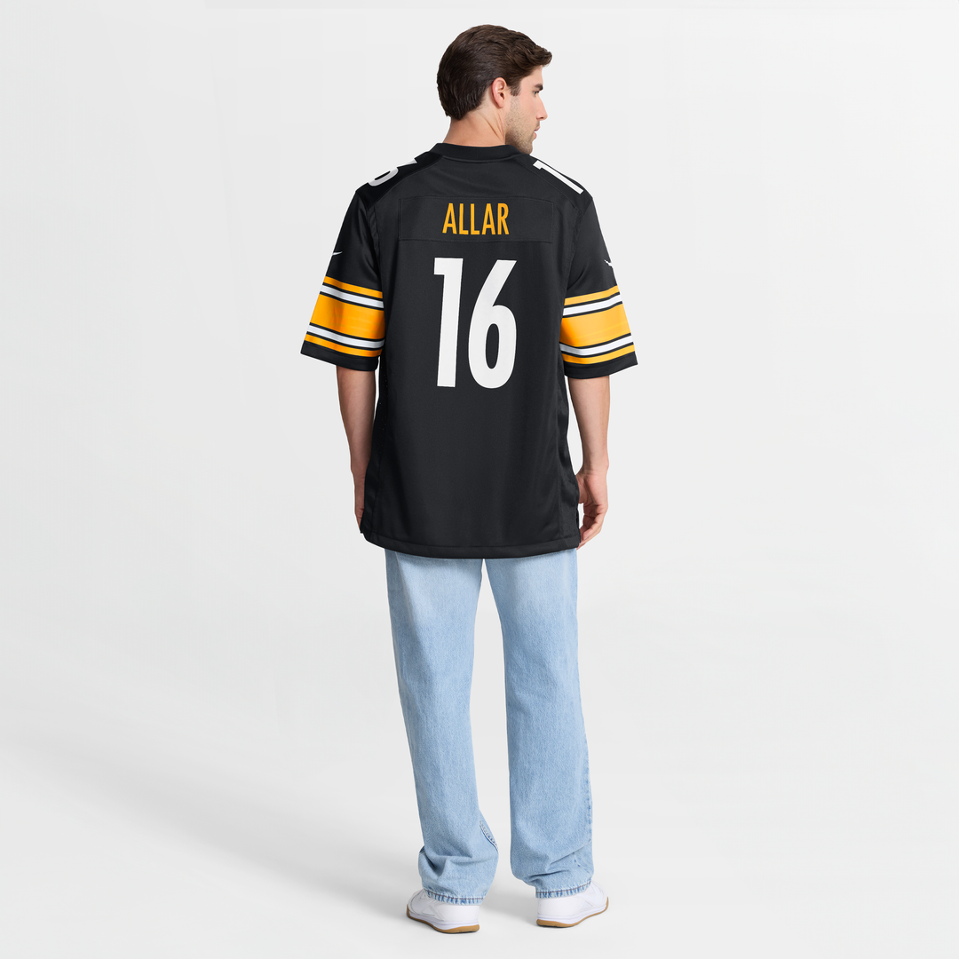 Men's Nike Pittsburgh Steelers Drew Allar Black Game NFL Jersey