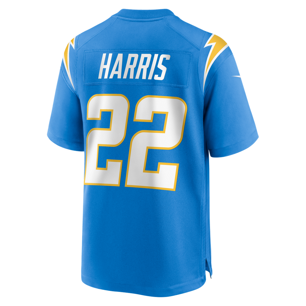 Men's Nike Los Angeles Chargers Najee Harris Powder Blue Game Player NFL Jersey