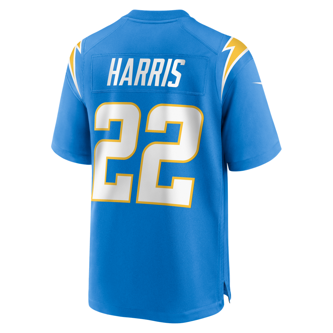 Men's Nike Los Angeles Chargers Najee Harris Powder Blue Game Player NFL Jersey