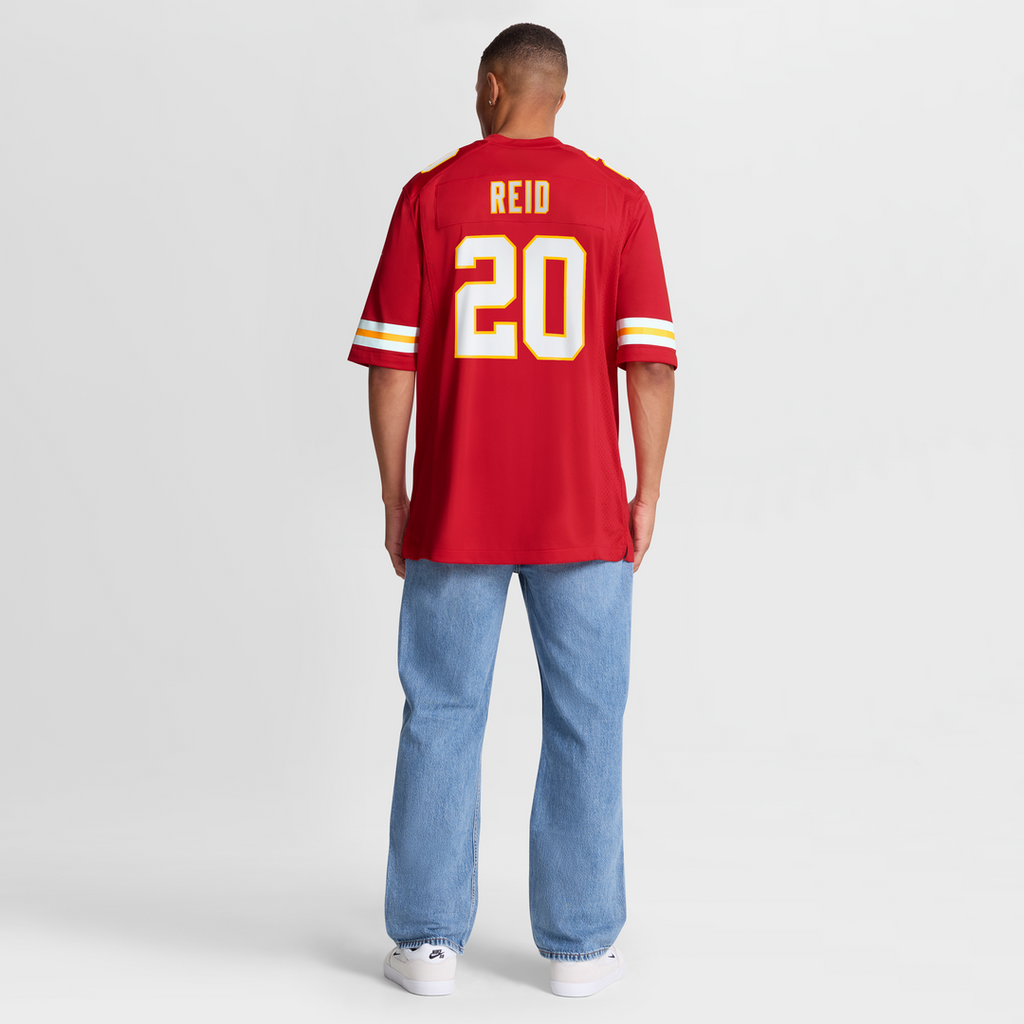Men's Nike Kansas City Chiefs Justin Reid Red Game NFL Jersey