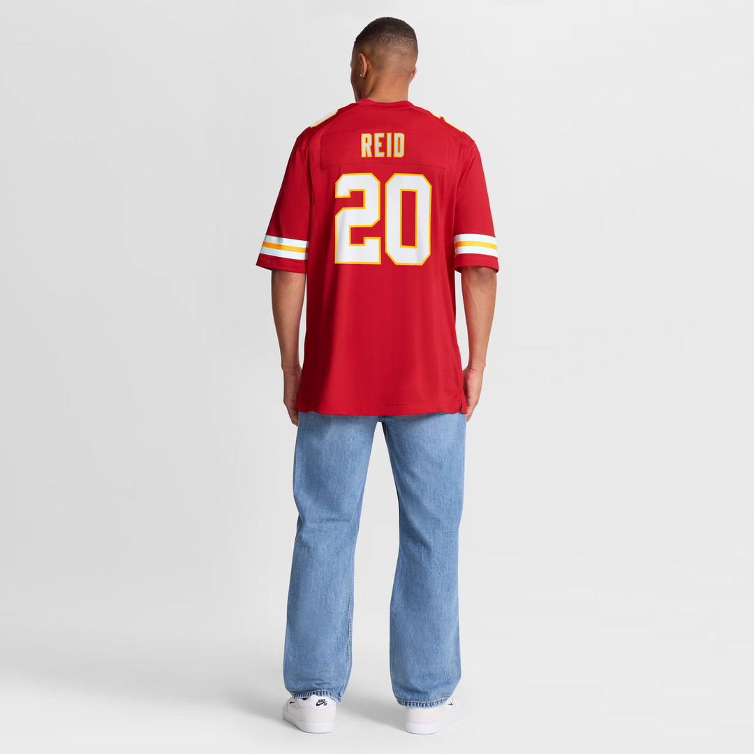 Men's Nike Kansas City Chiefs Justin Reid Red Game NFL Jersey
