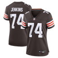 Women's Nike Cleveland Browns Elgton Jenkins Brown Team Game NFL Jersey