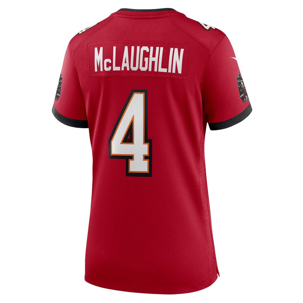 Women's Nike Tampa Bay Buccaneers Chase McLaughlin Red Game Player NFL Jersey