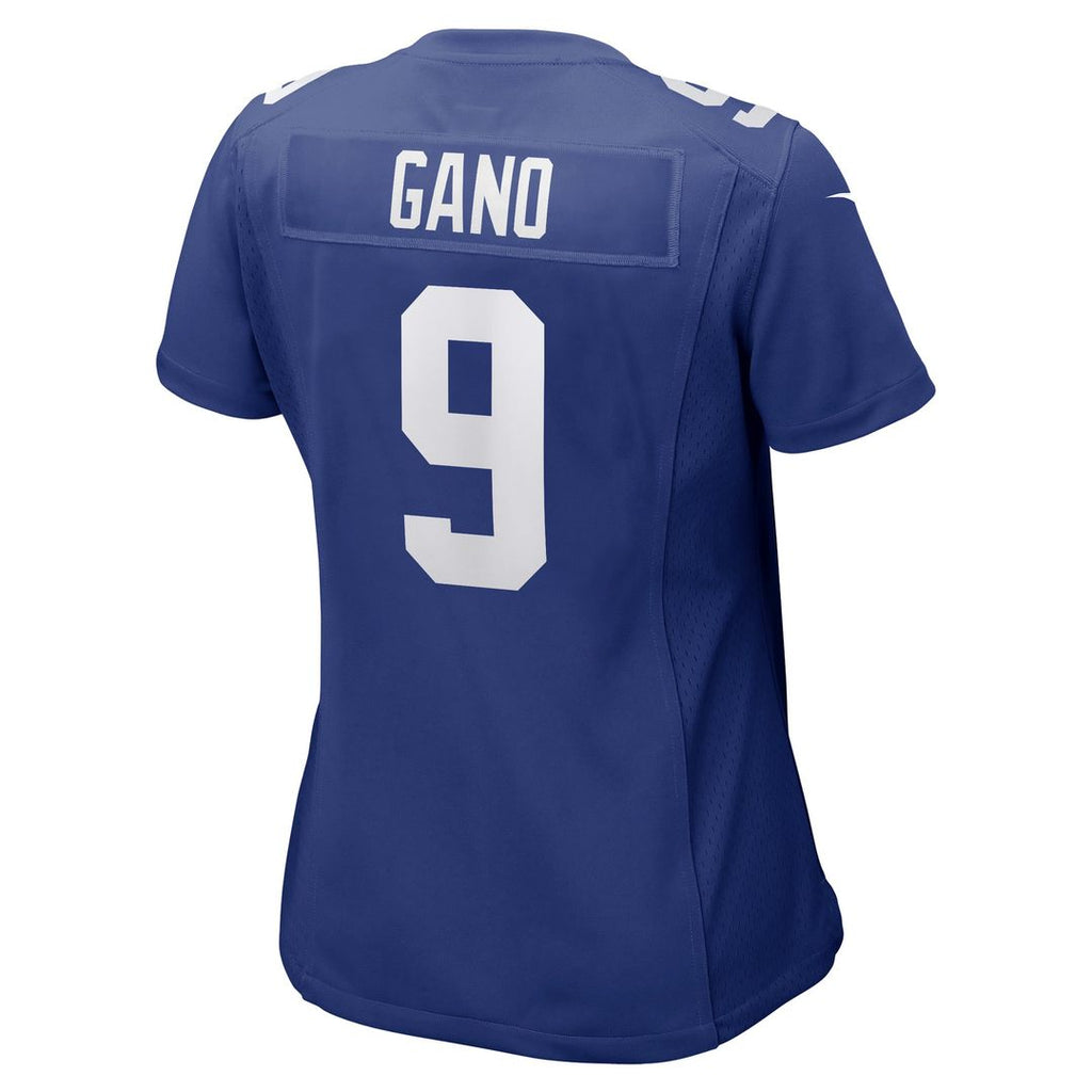 Women's Nike New York Giants Graham Gano Royal Team Game Player NFL Jersey