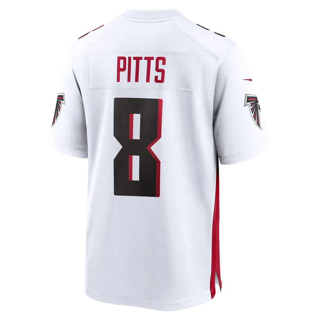 Men's Nike Atlanta Falcons Kyle Pitts White Game Player NFL Jersey