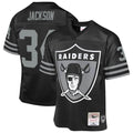 Youth Mitchell & Ness Las Vegas Raiders Bo Jackson Black 1988 Throwback Fashion NFL Jersey