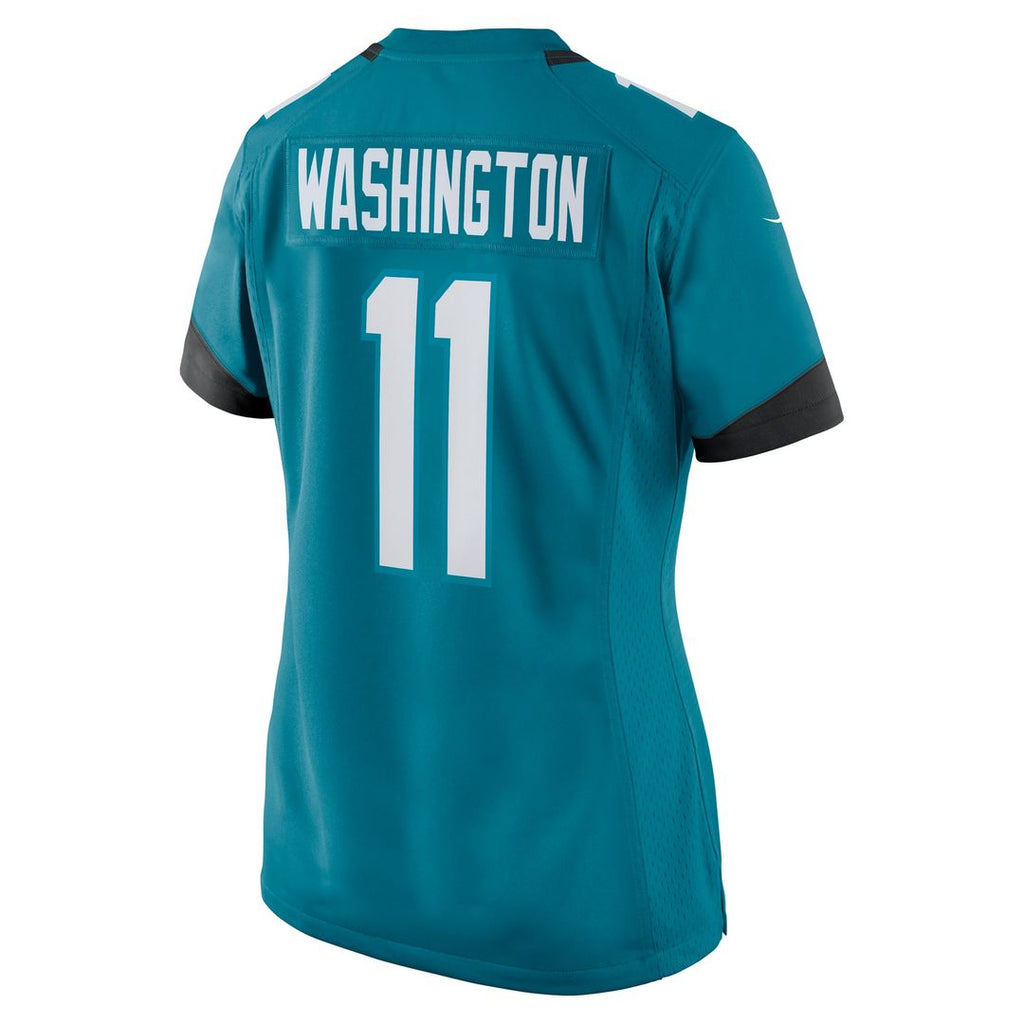 Women's Nike Jacksonville Jaguars Parker Washington Teal Team Game NFL Jersey