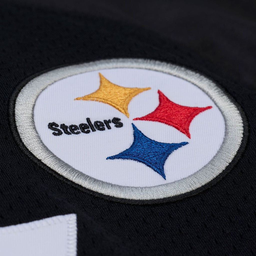 Men's Mitchell & Ness Pittsburgh Steelers Ben Roethlisberger Black 2004 Authentic Throwback NFL Jersey