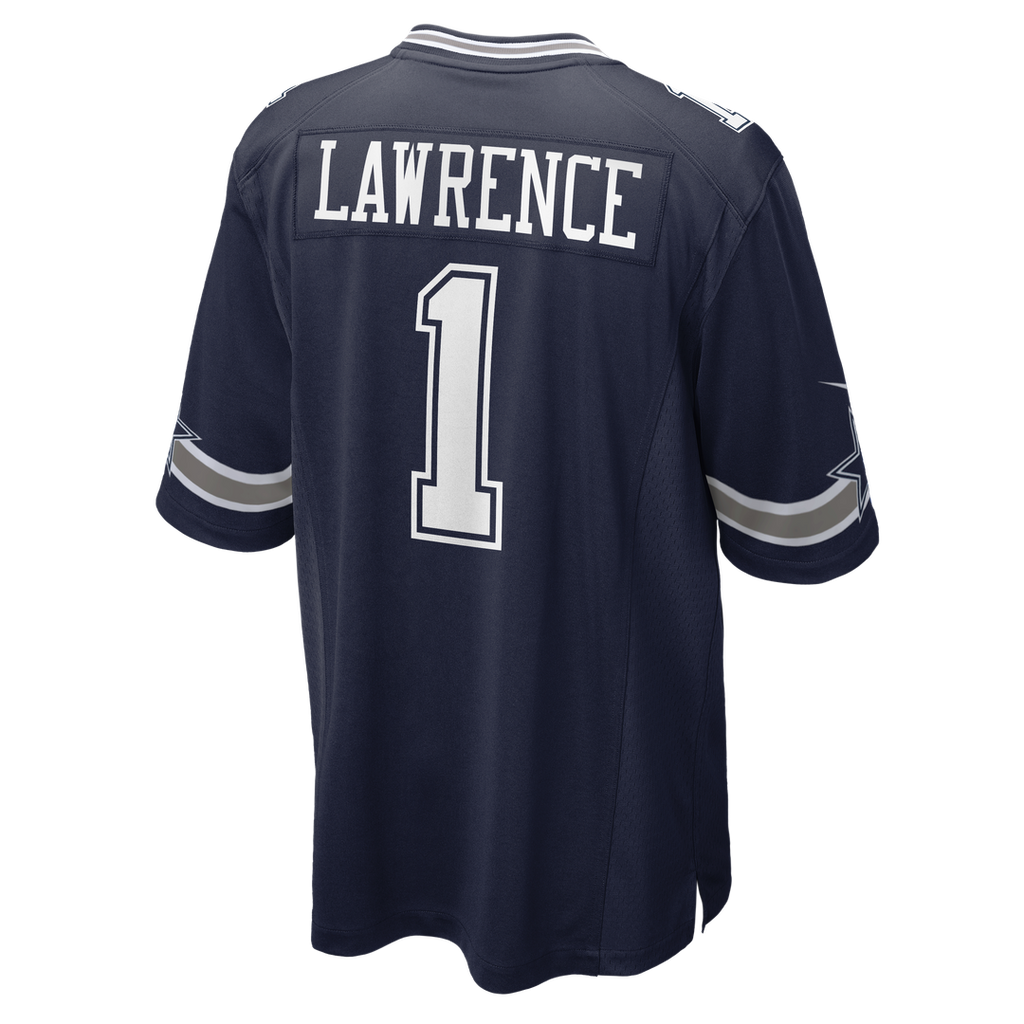 Men's Nike Dallas Cowboys Malachi Lawrence White Game NFL Jersey