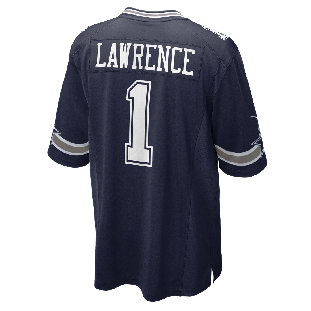 Men's Nike Dallas Cowboys Malachi Lawrence White Game NFL Jersey