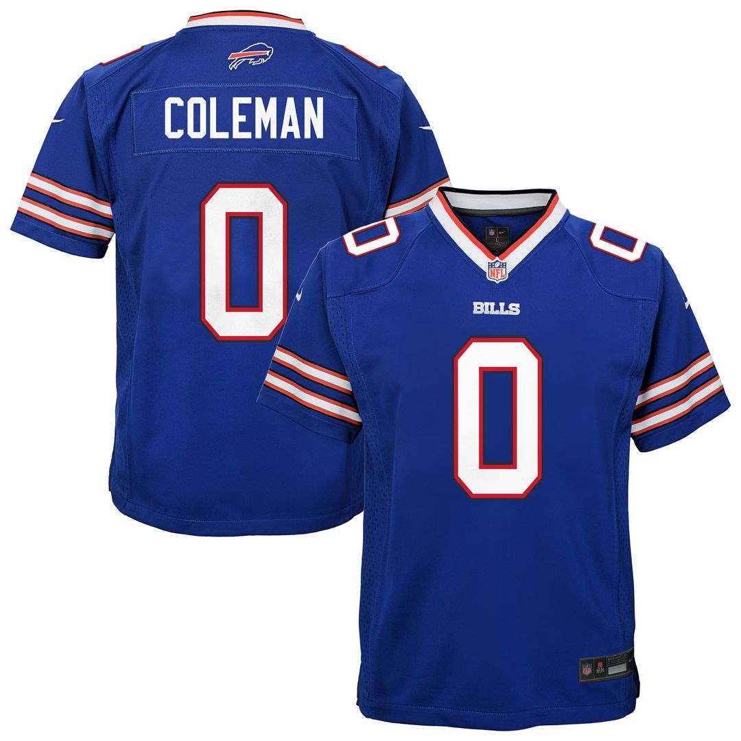 Youth Nike Buffalo Bills Keon Coleman Royal Team Game NFL Jersey