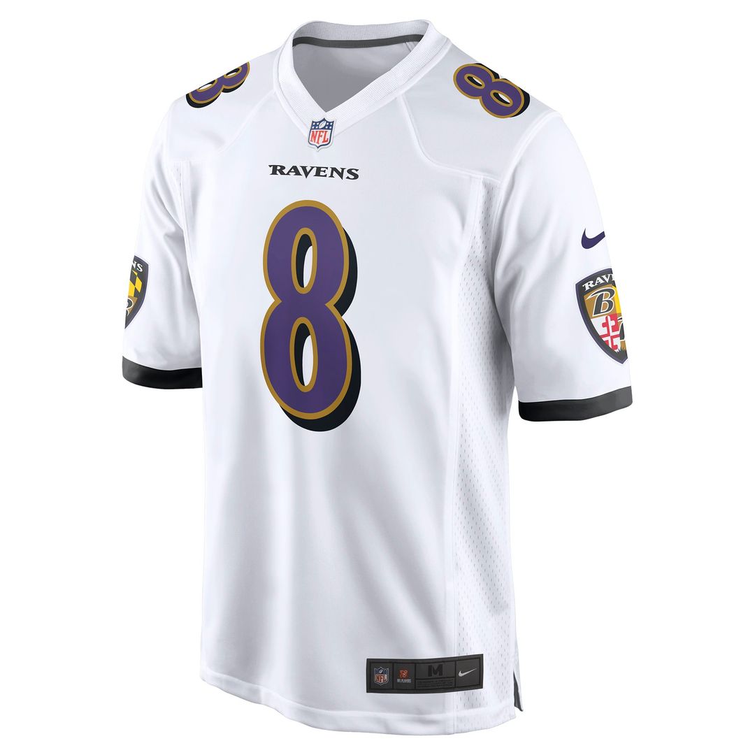 Men's Nike Baltimore Ravens Lamar Jackson Purple Alternate Game NFL Jersey