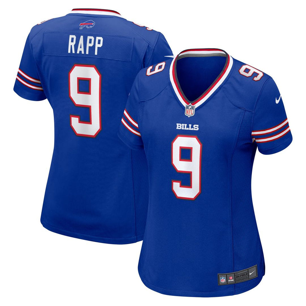 Women's Nike Buffalo Bills Taylor Rapp Royal Game NFL Jersey