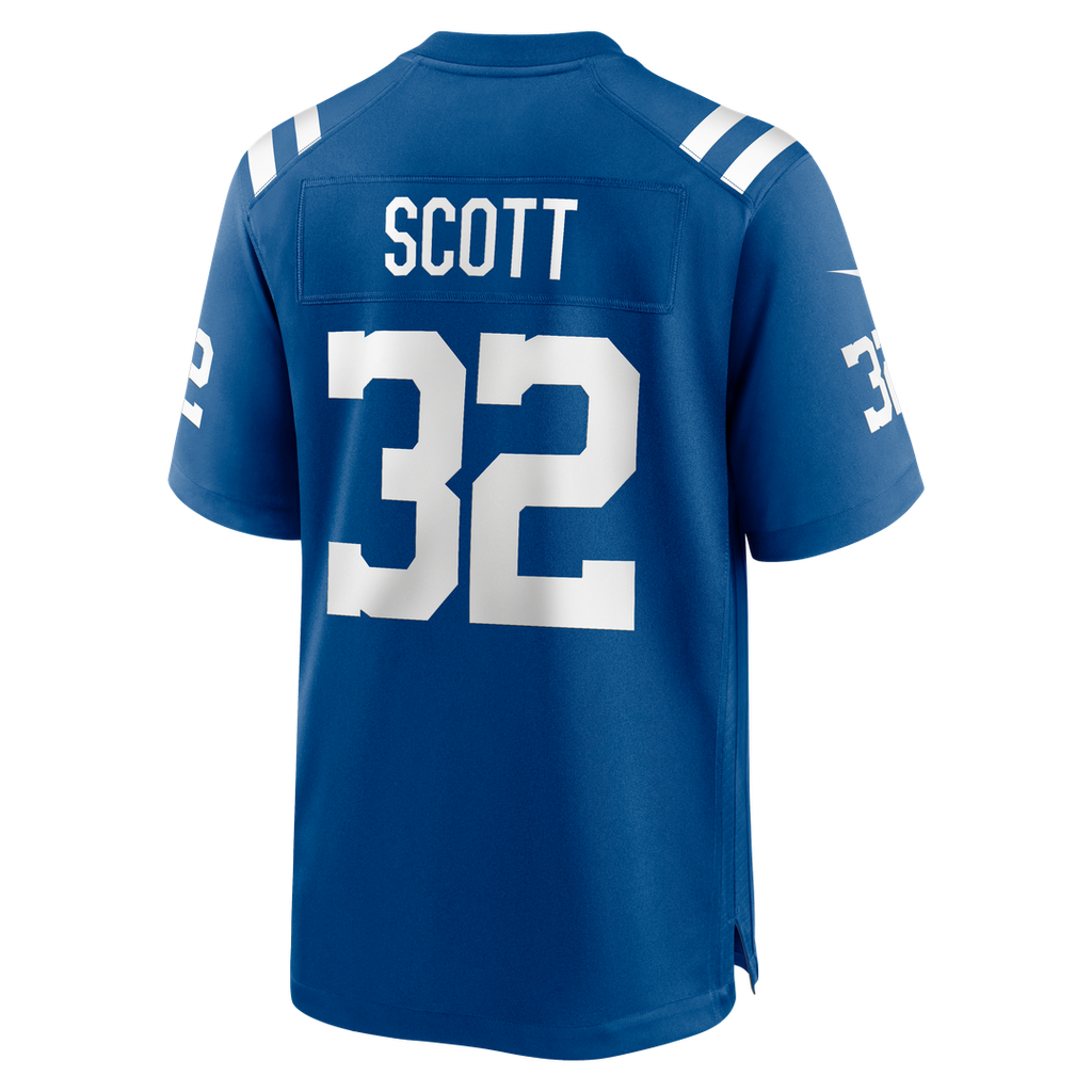 Men's Nike Indianapolis Colts Daniel Scott Royal Team Game NFL Jersey