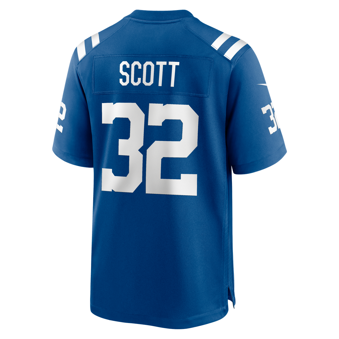 Men's Nike Indianapolis Colts Daniel Scott Royal Team Game NFL Jersey